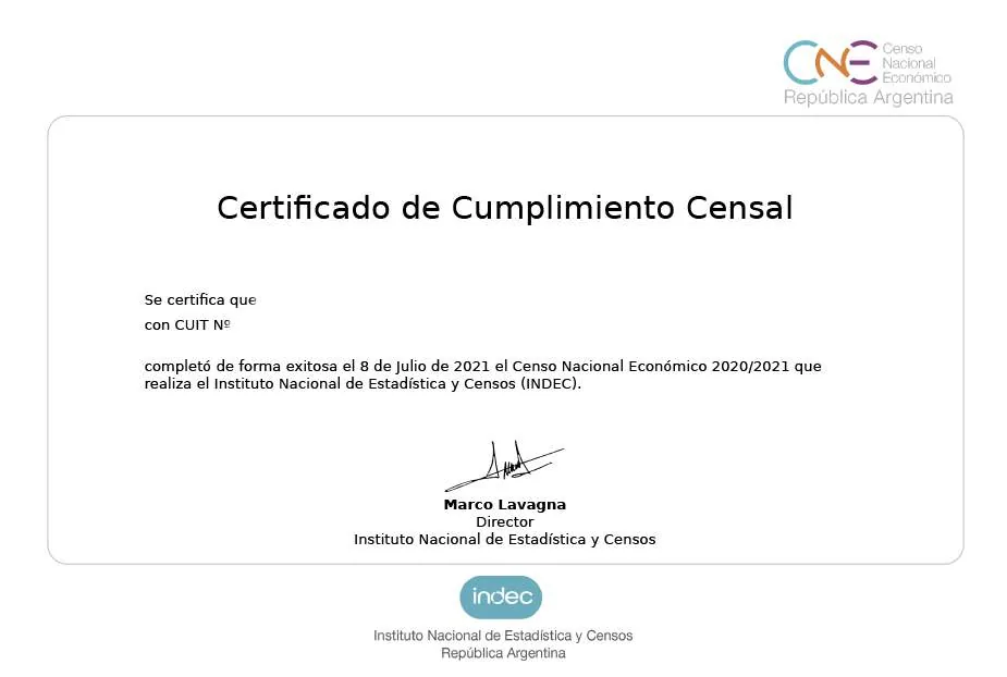 Cne censo nacional económico